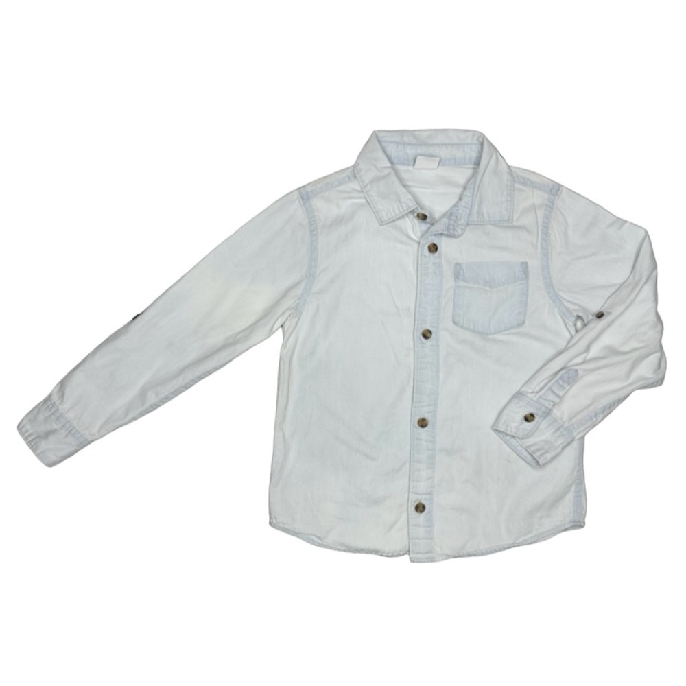 Crazy‎ 8 Chambray Button Up Shirt